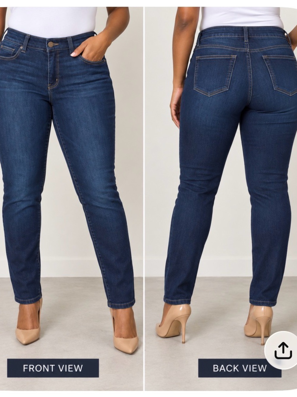 Democracy Dark Indigo Skinny Jeans